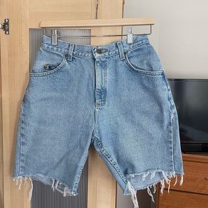Vintage Lee denim shorts!!!